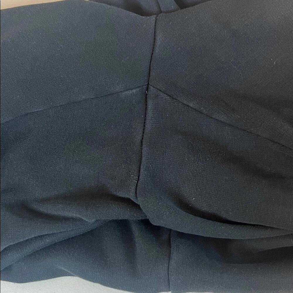 Lands End Serious Sweats Wide Leg Black Sweapant Size 2X - Picture 7 of 8
